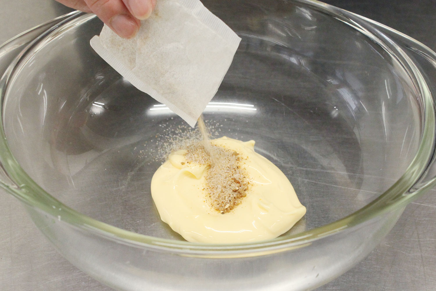 調味料を合える