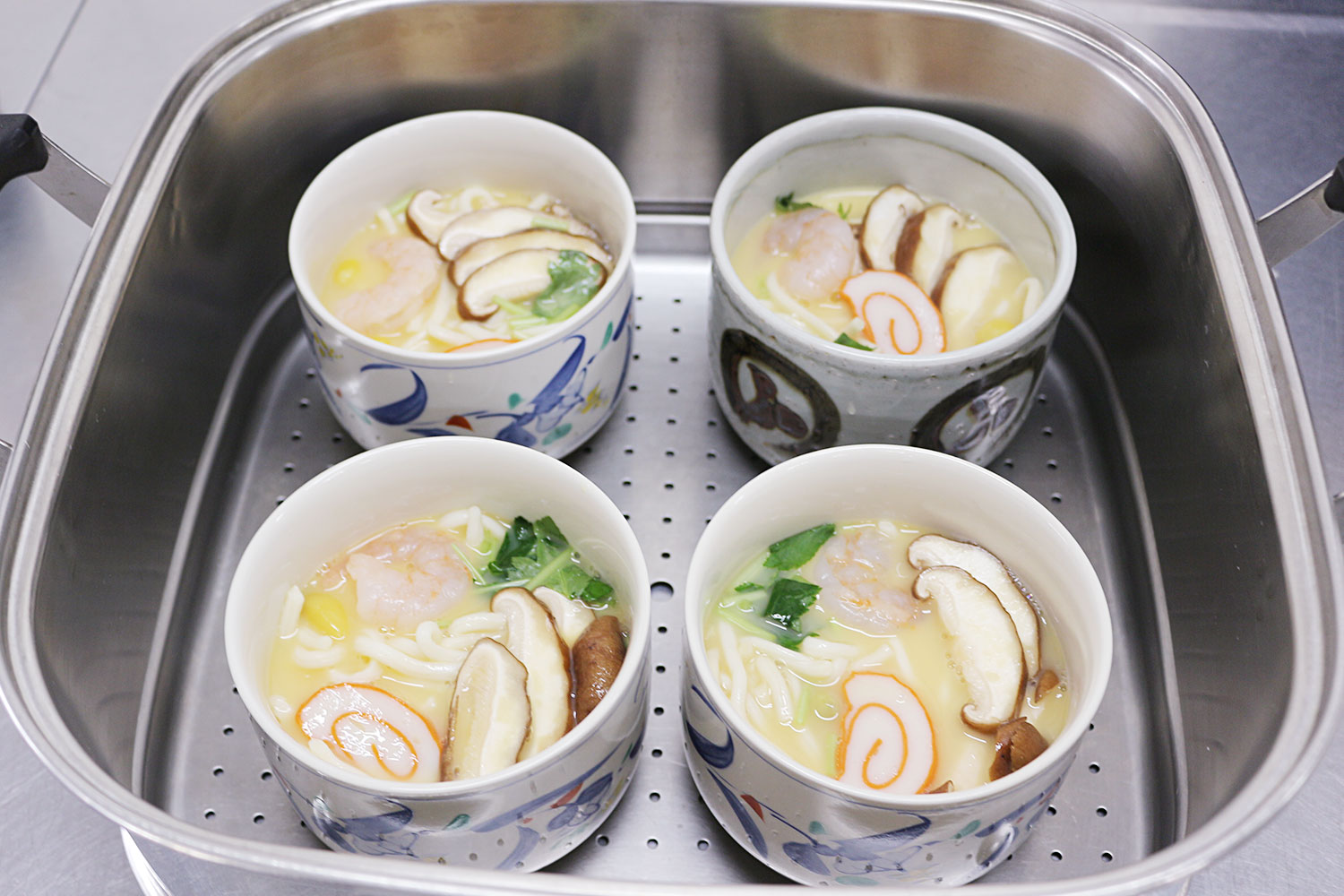 蒸す