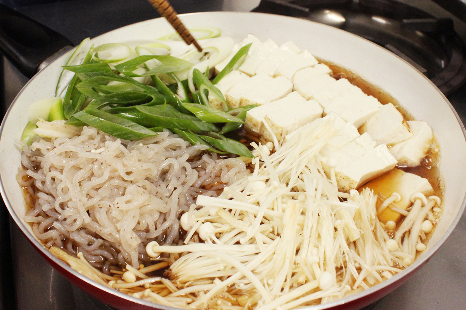 野菜を煮る