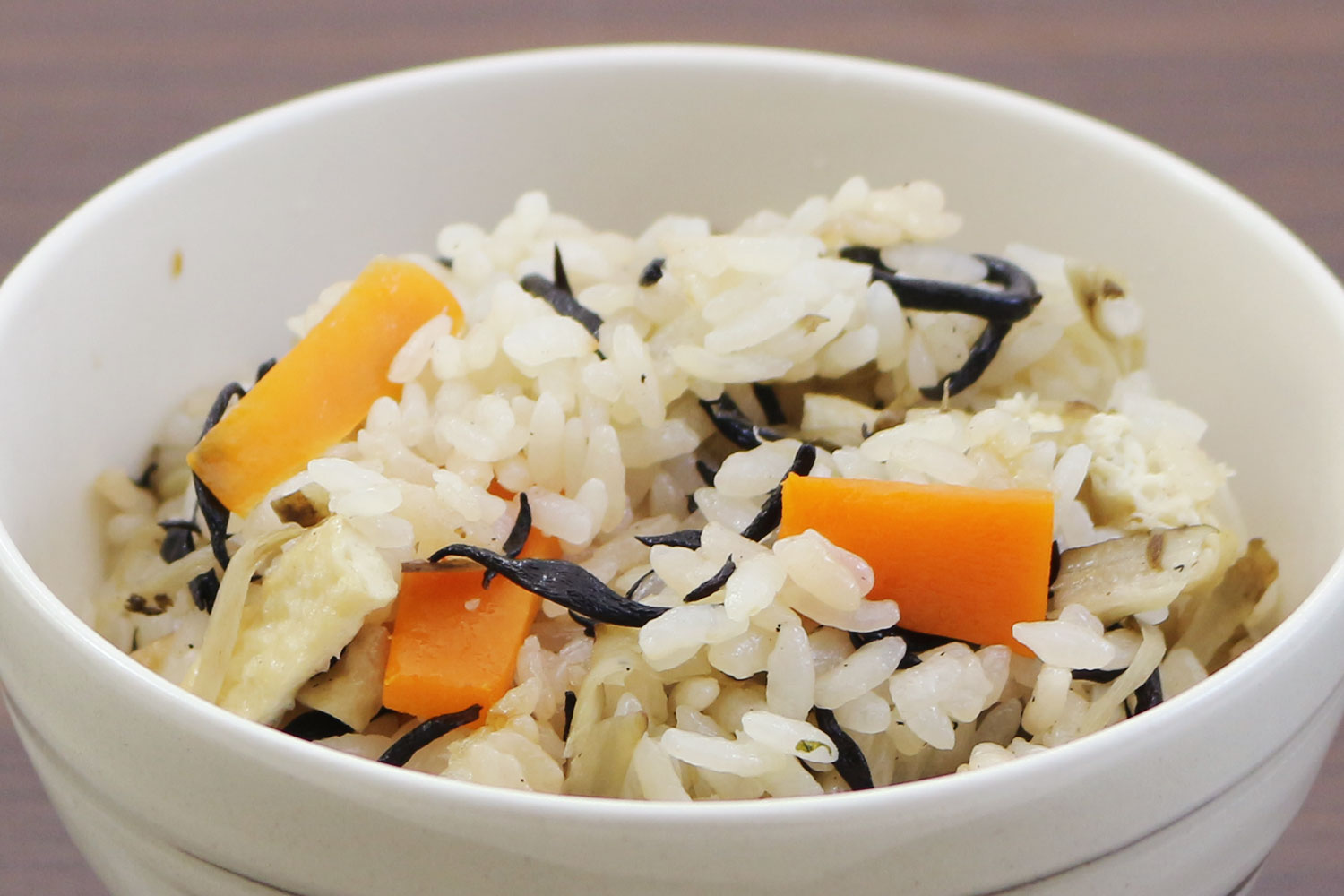 ひじきの炊き込みご飯