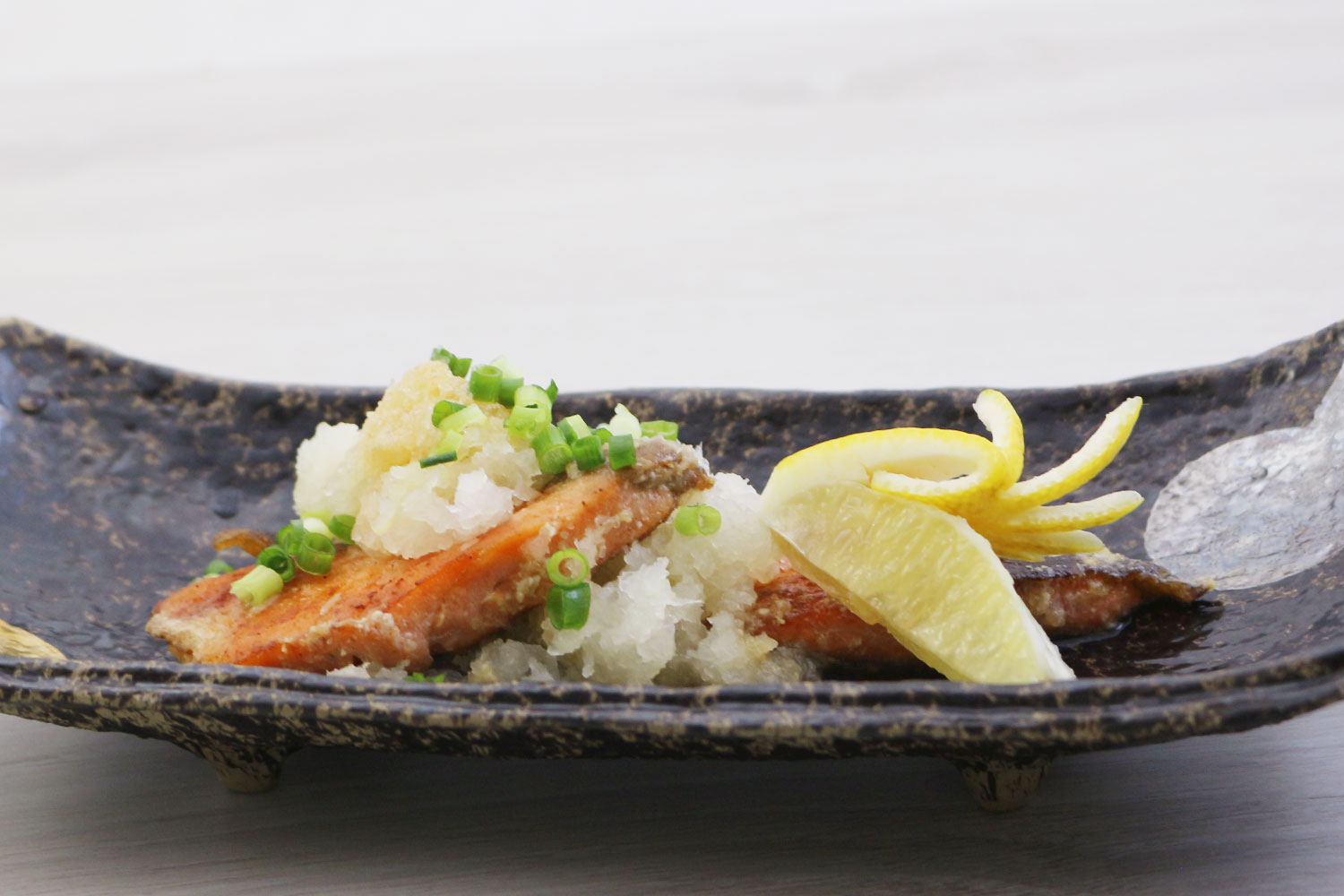 焼き魚のおろしソース
